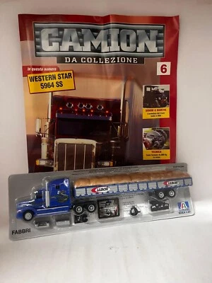 WESTERN STAR 5964 SS 1:87 USCITA 6 CAMION DA COLLEZIONE ITALERI - Immagine 1 di 2