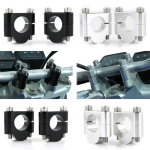 Elevadores de montaje de manillar de 22 mm 28 mm aptos para MV AGUSTA Husaberg Beta Moto Guzzi - Imagen 1 de 17