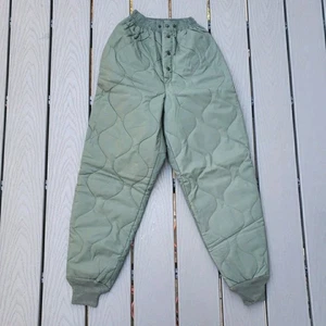 Pantalones Acolchados Acolchados USAF Flyers Forro CWU-9/P Verde Salvia Pequeño - Imagen 1 de 11