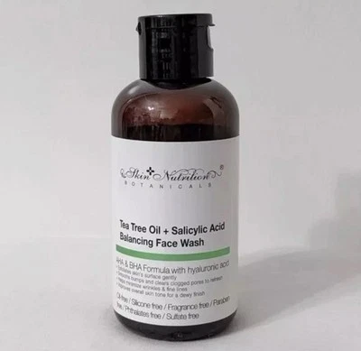Skin Nutrition Botanicals Tea Tree Oil + Salicylic Acid Balancing Face Wash  4oz - Image 1 of 2