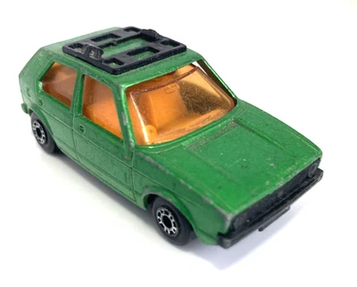 Caja de cerillas Volkswagen Golf MB7 - 1976 MBX 1:75 verde superrápido Foto 1 de 4