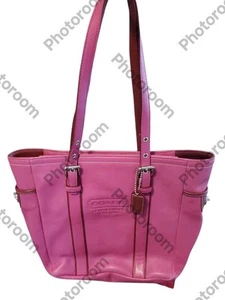 Coach Logo Motiv rosa 30" doppelt verstellbare Riemen Nr.E05Q-8E92 - Bild 1 von 22