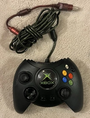 OEM Original Xbox Duke Controller w/ Breakaway Cable - Tested and Working - Image 1 of 4
