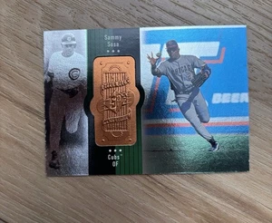 1998 SPX FINITE /9000 #70 SAMMY SOSA CHICAGO CUBS - Picture 1 of 2