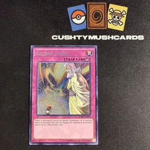 YUGIOH FEIERLICHER SCHLAG SECRET RARE BOSH-DE079  - Bild 1 von 3