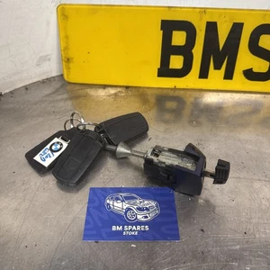 04-12 BMW 1 SERIES E81 E82 E88 E87 DRIVER'S DOOR BARREL KEY BLADE With Two Keys - Picture 1 of 6