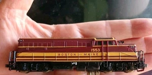 Life-Like N Scale BL-2 Diesel Locomotive #1553 Boston & Maine - Picture 1 of 10