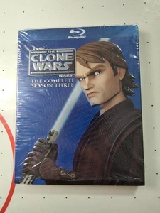 Star Wars: The Clone Wars Complete Season 3 Three Blu-ray Neu Factory Sealed ✨ - Bild 1 von 4