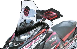 Powermadd Cobra Windshield Clear/Black Tall 19" fits Yamaha SR Viper 2014-2016 - Picture 1 of 1