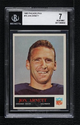 1965 Philadelphia Jon Arnett #16 BGS 7 - Image 1 of 2