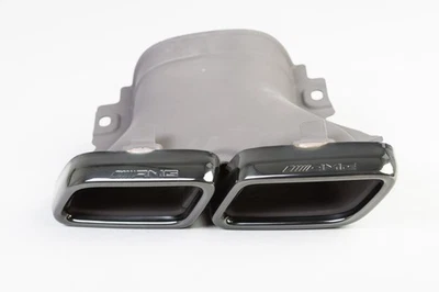Original AMG Auspuffblende li. W213 C253 X253 Nightpaket A2134904100 - Bild 1 von 4