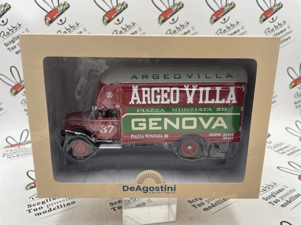 DIE CAST " OPEL BLITZ 3.6 - 36 ARGEO VILLA GENOVA -1940 " CAMION DEAGOSTINI 1/43 - Immagine 1 di 1