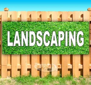 LANDSCAPING Advertising Vinyl Banner Flag Sign Many Sizes SOD GRASS - Picture 1 of 6