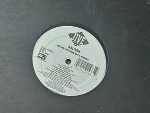 Aaliyah / Age Ain't Nothing But A Number 12" Vinyl BLACK SLEEVE 1LP R. Kelly - Picture 1 of 2