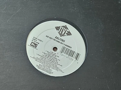 Aaliyah / Age Ain't Nothing But A Number 12" Vinyl BLACK SLEEVE 1LP R. Kelly - Image 1 of 2