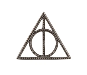 Authentic Origami Owl HARRY POTTER GUNMETAL DEATHLY HALLOWS WINDOW SHELF New! - Picture 1 of 2