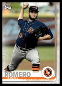 2019 Topps Pro Debut Tommy Romero 163 Bowling Green Hot Rods - Picture 1 of 2