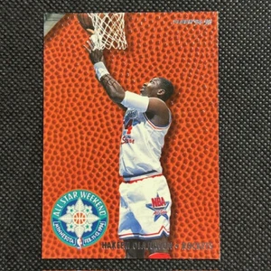 1994-95 Fleer - All-Star Weekend Insert #20 Hakeem Olajuwon Houston Rockets HOF - Picture 1 of 2
