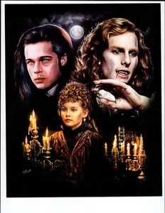 INTERVIEW with the VAMPIRE 8x10 Print MAX CAVE Anne Rice KIRSTEN DUNST Brad Pitt - Picture 1 of 1