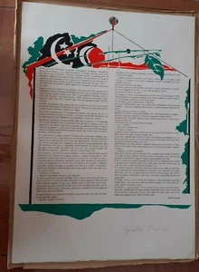 Giosetta Fioroni - Serigrafia - Una favola di Alberto Boatto - [ Simoni Arte ]  - Picture 1 of 6