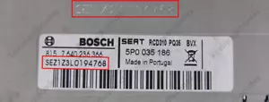 ✅SEAT RADIO PIN CODE DEKODIEREN FÜR RCD RNS MODELLE SEZ1Z2 SEZ1Z3 SEZ1Z7 SEZ6Z7✅ - Bild 1 von 3