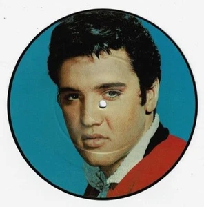 ELVIS PRESLEY Baby I Don't Care Vinyl Record Single 7 Inch RCA 1983 Picture Disc - Picture 1 of 2
