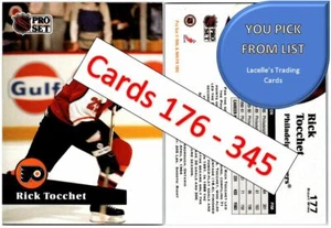 1991-92 Pro Set Series 1 NHL Hockey Cards (176 - 345) - U-Pick From List - Picture 1 of 339