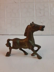 Vintage brass horse display statue figurine equestrian - Picture 1 of 3