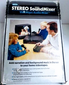 SIMA Video Audio Estéreo Mezclador de Sonido Modelo SSM-Agregar Música/Narrativa a Cintas de Video - Imagen 1 de 17
