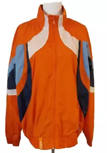 LRG Nylon Windbreaker Men's Retro Orange SIZE 2XLARGE - Picture 1 of 7