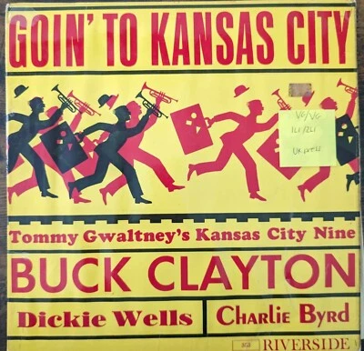 Tommy Gwaltney's Kansas City Nine Goin' To Kansas City Vinyl Record VG/VG RLP353 Foto 1 de 2