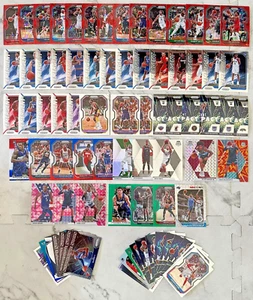 Basketball Prizm Lot 78 Cards - Cracked Ice, Pink Mosaic, RW&B Rookies, Stars - Picture 1 of 7