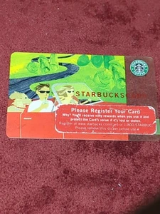 2005 STARBUCKS Fathers Day Road Trip Convertible collectible Card - Picture 1 of 2