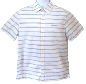 Calvin Klein Jeans Herren Poloshirt gestreift weiß Camp Größe M - Bild 1 von 6