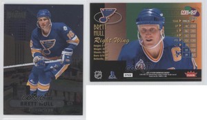 2013-14 Fleer Showcase Metal Universe Brett Hull #MU-27 HOF