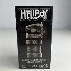 Caja de botín de banco de cerámica Hellboy Right Hand of Doom 5" EXCLUSIVA - Imagen 1 de 12