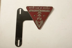 Motor Club of America Automobile Association (R3C/JSF6) License Plate Topper NJ - Picture 1 of 7