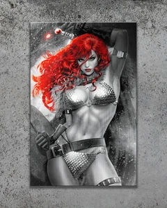 Red Sonja #11 BWR Metal Print - Picture 1 of 8