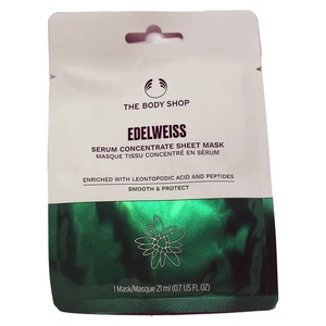 The Body Shop Edelweiss Serum Concentrated Sheet Mask 0.7 Ounces, 1 Count - Picture 1 of 2