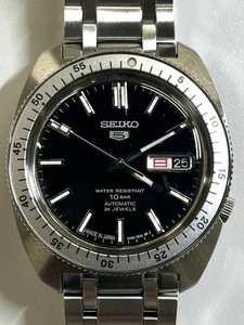 Seiko 5 Sports Heritage Design SBSA313 Men's Watch Black Dial Limited model 2025 - Picture 1 of 16