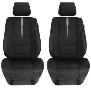 Universal 23 in. x 1 in. x 47 in. Fit Luxury Front Seat Cushions with Trim for - Picture 1 of 4