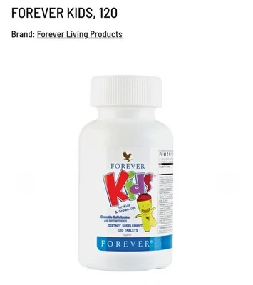 FOREVER KIDS Chewable MULTI-VITAMINS Health Growth Grape Flavor  - Image 1 of 4