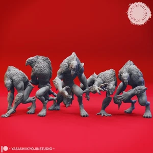 Quaggoth - 32/54mm Miniature for Tabletop RPGs (DnD, D&D, Pathfinder) - Picture 1 of 9