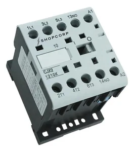 Mini Contactor 3-Pole 220V Coil 20A IEC 690V for HVAC & Lighting Control - Picture 1 of 7