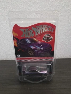 Hot Wheels RLC Exclusive Nissan Skyline GT-R (R34) 2024 HWF14 Purple Chameleon - Image 1 of 2