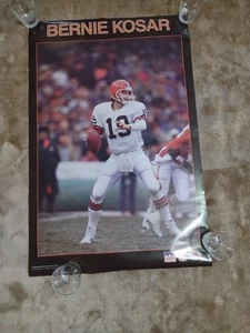  1987 Bernie Kosar Football Wanddruck Poster. Starline, NFL, Top Zustand - Bild 1 von 7