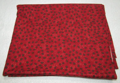 2 YARDS PIECES FROM MY HEART BY SANDY GERVAIS FOR MODA FABRICS RED STARS - Image 1 of 4