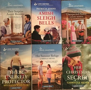 Harlequin Love Inspired Inspirational Romance Novels 2024 Large Print Books - Bild 1 von 21