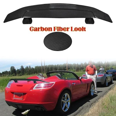 For Saturn SL SL1 SC1 52 "Carbon Fiber Spoiler Wing Rear Trunk Wing GT Style Foto 1 de 4