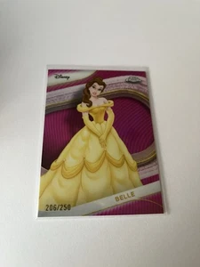 2025 Topps Chrome Disney Belle /250 Pink Refractor #125 - Die Schöne und das Biest - Bild 1 von 2